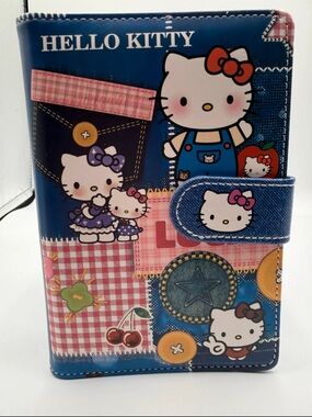 Hello Kitty Blue & Pink Patchwork Journal